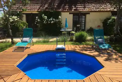 Image de Piscine PRIVÉE! ! Exclusivement pour le gîte. Sunset.