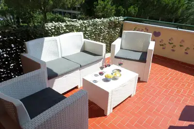 Image de Ge. Central Apart de P. A. à Sorrentofamiglie, détendez-vous avec terrasse FreehighspeedWI-