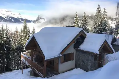 Image de Chal'Oz, charming and comfortable chalet near the ski slope (50m)