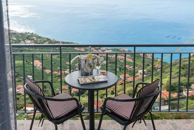 Image de Casa Da Tenda, vue imprenable sur la mer et la montagne