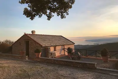 Image de Villa avec vue fantastique sur la mer, entourée de vignobles Citra 009022-Lt-0083