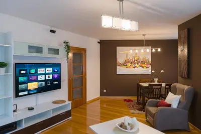 Image de \"SantaMaria Ii\" Spacieux appartement à 4 km de Santiago, connexion WiFi-Netflix-Hbo