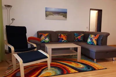 Appartement de 66 m² vue navire 4-6 personnes WiFi gratuit à Horumersiel / Mer du Nord
