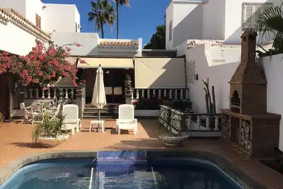 Image de Maison En Playa Honda, piscine privée, terrasse, Wifi, 400m De La Plage