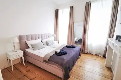 Image de Appartement calme près du palais de Charlottenburg, lits avec sommier à ressorts, 2 chambres avec extras