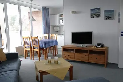Image de Bel appartement dans un endroit calme très proche de la plage, balcon, WiFi