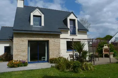 Image de Maison de Vacances Bretagne Sud. 2/8 personnes 300 m plages