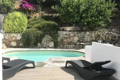 Image de Typique maison blanche Andalouse au coeur du Pueblo, avec piscine et jacuzzi