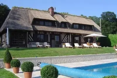 Image de Superbe Villa avec piscine, proche Deauville Ancien pressoir normand