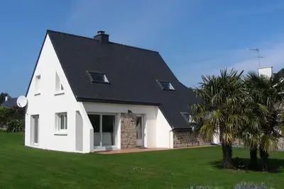 Image de Villa moderne avec vue sur mer face a l'archipel de brehat - 30 m de la plage