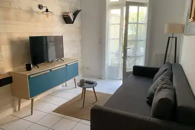 Image de Appartement Rdc avec grande terrasse à 20 mêtres de la plage