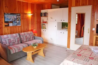 Image de Studio *** 30 m² Pra-Loup 1600 m pied de pistes. Alpes Sud