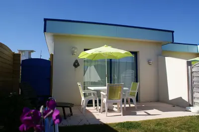 Lc45pn - Maison avec piscine chauffée et 100 m de la plage au Conquet