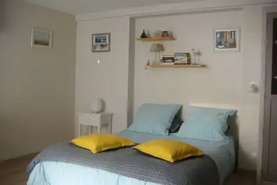 Image de Charmant logement rez jardin 3Pers calme résidentiel 400m plage /C. Thalasso