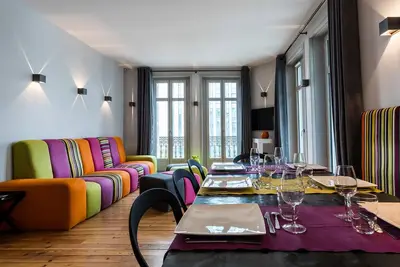 Biarritz. Appartement de standing. Tout à pied. Idéal pour se reposer en famille