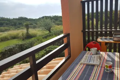 Image de Studio cabin 4 pers, in quiet residence with swimming pool, 50 m from the beach