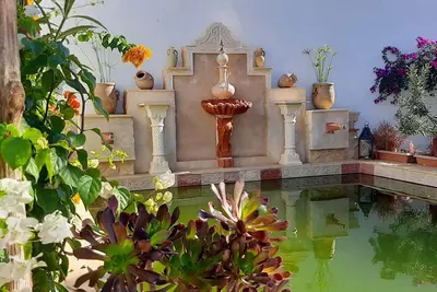 Image de Trois Maisons avec Piscine à partager à Midoun dans un Parc de 3000m2.