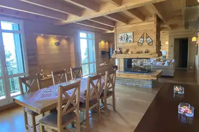 Image de Magnifique appartement type chalet prestations haut de gamme vue imprenable