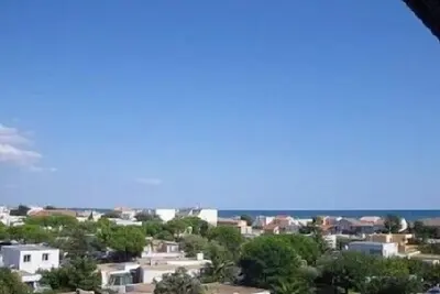 Image de Vue panoramique mer et étang sans vis à vis.