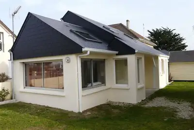 Image de Villa Coudeville/plage (St-Martin-de-Bréhal), 2 chambres, à 30 m. de la plage