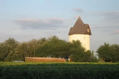 Image de Moulin à vent aménagé avec vue sur l'estuaire de la gironde