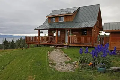 Glacier View Getaway sur Kilcher famille Homestead en Alaska la dernière frontière