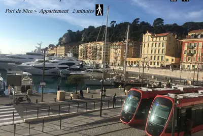 Image de Appartement Meublé Travail / Famille Bébé - port Nice entre mer et centre-ville