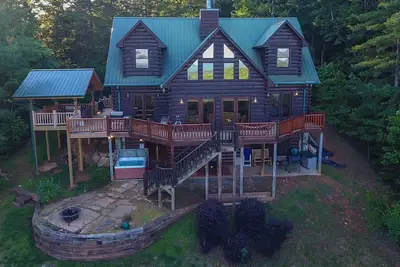 Image de Rare 5 Luxury Luxury Lodge Lodge pour 12 personnes avec vue imprenable - Hot Tub, Firepit
