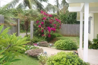 Image de Hawaï céleste à vos pieds! Orteils de sable, baignade parfaite, belle maison vous attend