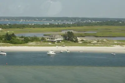 Image de Cadre spectaculaire dans les dunes, 360 'vues, plage privée, incroyable maison!