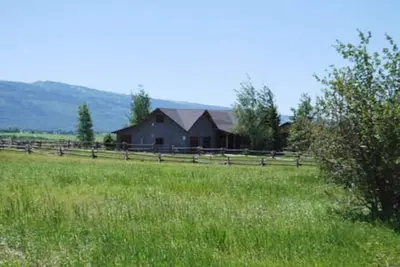 Image de Dreamcatcher Lodge, magnifique vue sur le Grand Tetons, rustic Vacation Lodge.