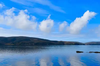 Image de Studio Joe sur Tomales Bay, Bleu Bay Cove, Marshall, National Park Pt Reyes