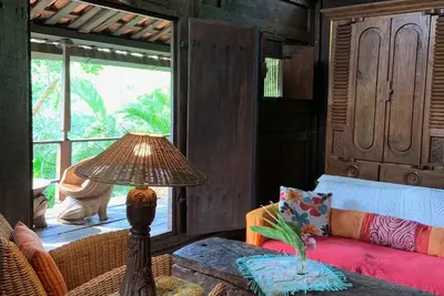 Image de Belle retraite Jungle 2 chambres, plage \"privée\" à proximité.