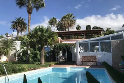 Image de Chalet ensoleillé, vue sur l'Atlantique et le Teide, WiFi gratuit, jardin, piscine, barbecue