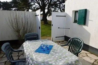 Image de Maison 2 pièces + mezzanine, 4 couchages, piscine chauffée, proche mer, tennis - Bretignolles