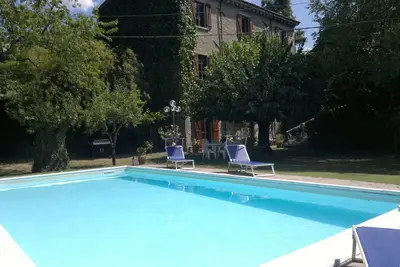 June Deals! 6 br Villa in Tuscany (north of Lucca), big private pool&garden, views