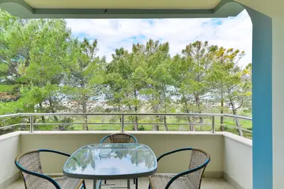 Image de Appartement de deux chambres avec la terrasse Vrsi, Zadar (A-15944-a)