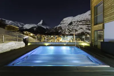 Image de Nepomuk: Star Chalet de luxe 5 comprend 3 appartements avec piscine chauffée en plein air-