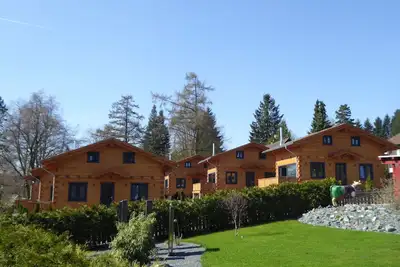 Image de Cabanes en rondins 5 étoiles avec sauna + cheminée dans les Alpes - style chalet, romance \"chalet\"
