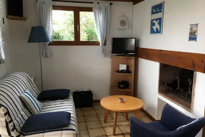 Image de Maison avec jardin, calme, Ă 10' Ă pied de la grande plage et 15' de l'Espagne