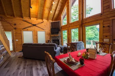 Image de âś§Pondview Cabin - Aucun Frais De Nettoyage