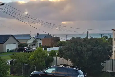 Image de vue sur le pélican - voir la mer dans notre famille surélevée famille / animaux de compagnie