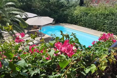 Image de Dans grande villa, appartement 2 pièces pour 4 personnes près de la mer!