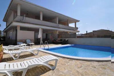 Image de Villa Jerónimo, Maison mitoyenne sur la plage de Muro, Majorque