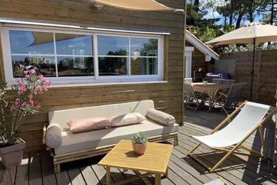 Image de Jolie villa au cœur de Lacanau Océan au calme avec Wifi - 321