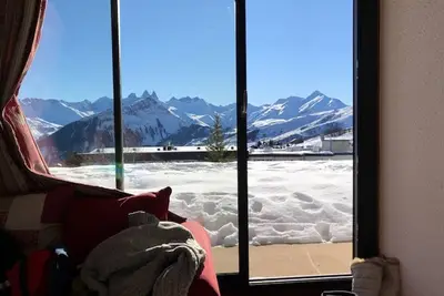 Image de Appartement 4 pers, accès ski, balcon, calme