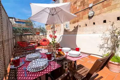 Image de Oasis de terrasse dans le centre de Barcelone