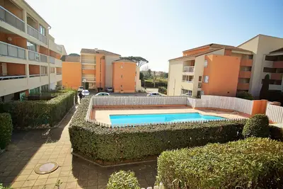 Piscine, balcon, plein sud, 4 couchages