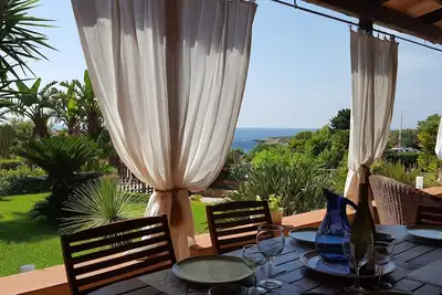 Image de Lisca Blu villa 4 + 2 pp à pied de Baia Cornino - Wi-Fi parking vélo gratuit 2 salles de bains