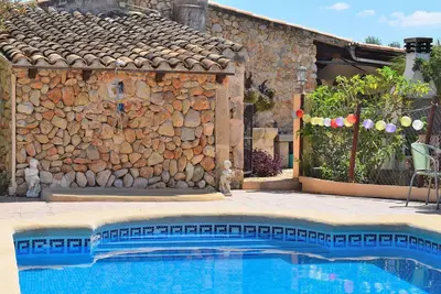 Image de Sa Figuera Blanca 115 finca confortable avec piscine privée, jardin, terrasse, barbecue et WiFi